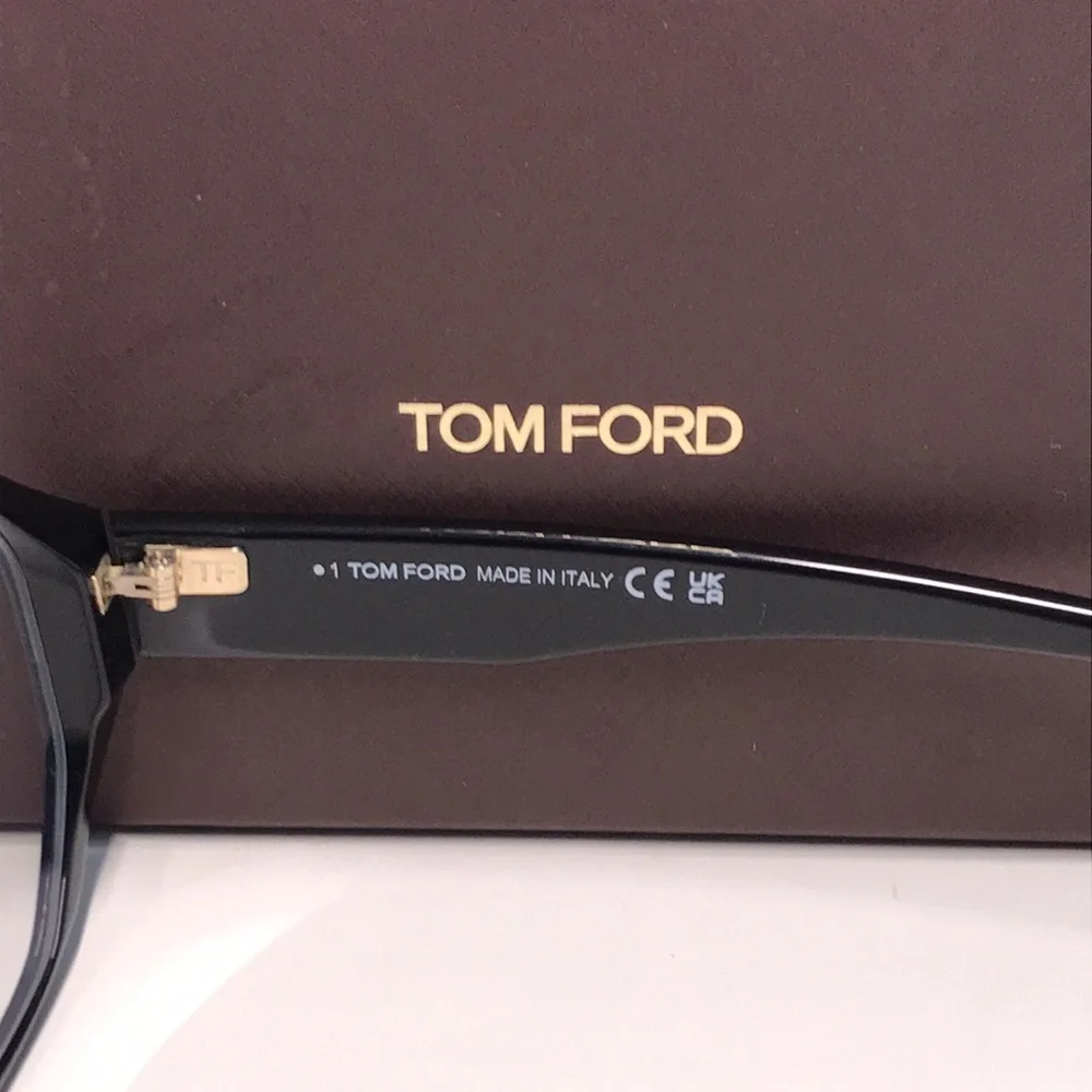 New Authentic Tom Ford TF5976-B 001 Black Eyeglasses - Picture 14 of 14